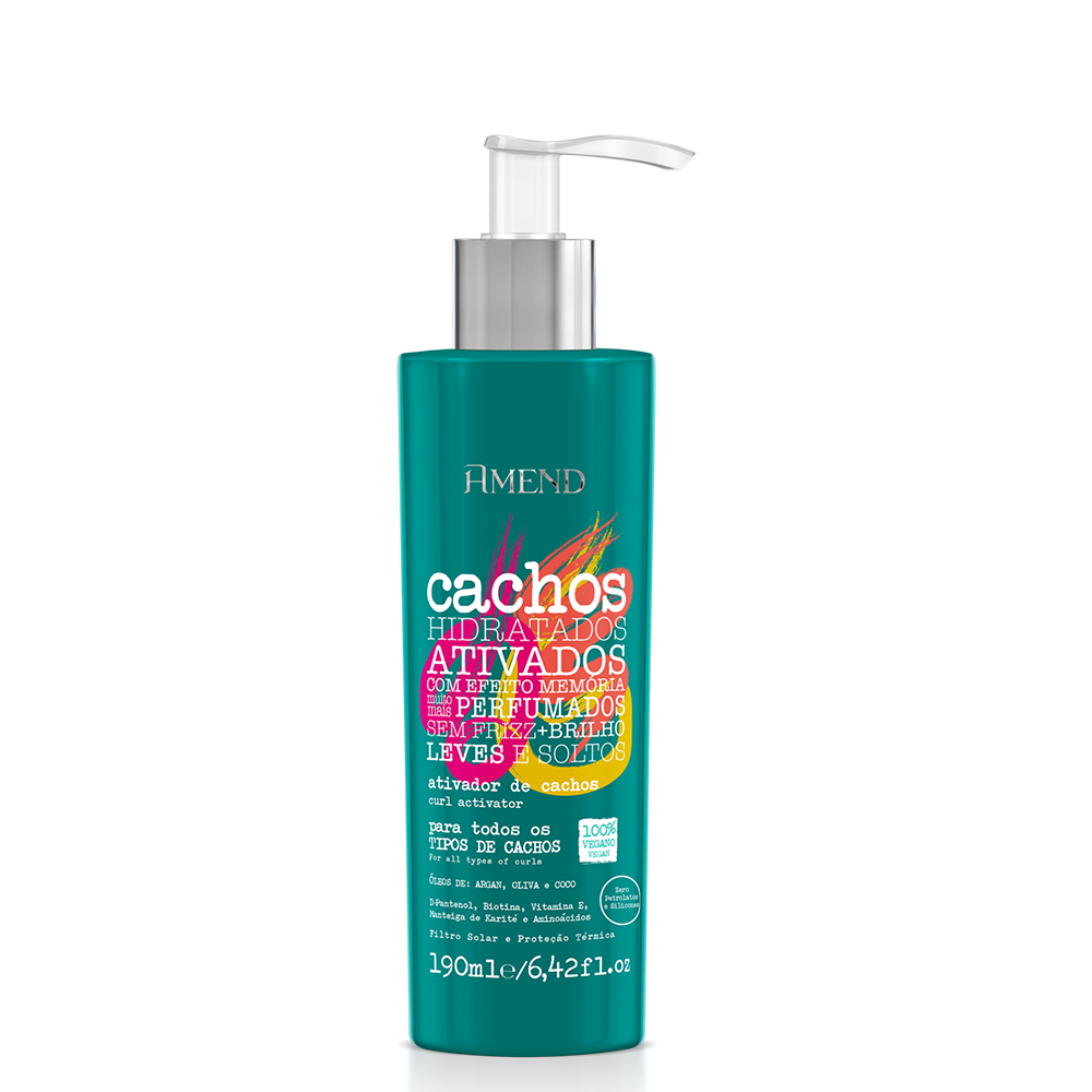 Ativador de Cachos Amend Cachos 190ml image number 0